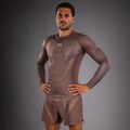 Мъжки рашгард с дълъг ръкав Venum No Gi Rashguards chocolate brown 3