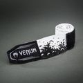 Боксови бандажи Venum Bats Night 400 cm black/white 3
