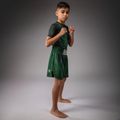 Детски шорти за тренировка Venum Attack Kids Boxing forest green/off white 2