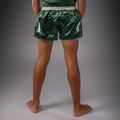 Детски шорти за тренировка Venum Inferno Muay Thai forest green/off white 3