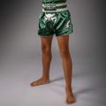 Детски шорти за тренировка Venum Inferno Muay Thai forest green/off white 4