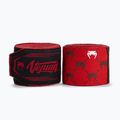 Боксови бандажи Venum Monogram Hand Wraps Advanced 400 cm red