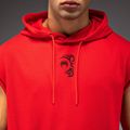 Мъжки суитшърт Venum x Mike Tyson Tiger Sleeveless Hoodie intense red/deep black 5