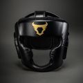 Боксова каска Venum Ringhorns Charger Headgear black/gold 2
