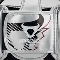 Боксова каска Venum Ringhorns Charger Headgear silver/black 5