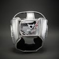 Боксова каска Venum Ringhorns Charger Headgear silver/black 3