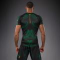 Мъжки рашгард Venum Matupa Short Sleeve black/green/gold 2