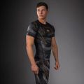 Мъжки рашгард Venum Matupa Short Sleeve black/grey/gold 3