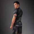 Мъжки рашгард Venum Matupa Short Sleeve black/grey/gold 4