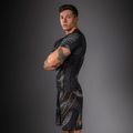 Мъжки рашгард Venum Matupa Short Sleeve black/grey/gold 5