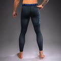 Мъжки тренировъчен клин Venum Thunder Dragon Spats Black/Royal Blue 3