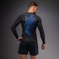 Рашгард с дълъг ръкав Venum Thunder Dragon black/royal blue 2