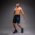 Мъжки тренировъчни шорти Venum Thunder Dragon Training Black/Royal Blue 2