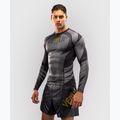 Мъжки рашгард с дълги ръкави Venum Galactic 3.0 Rashguard LS black/gold 3