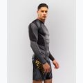 Мъжки рашгард с дълги ръкави Venum Galactic 3.0 Rashguard LS black/gold 4