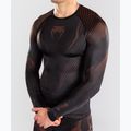 Мъжки рашгард с дълги ръкави Venum No-Gi 6.0 Rashguard black/brown 6