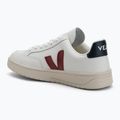 Дамски обувки VEJA V-12 Leather white/marsala/nautico 3