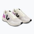 VEJA Marlin V-Knit дамски обувки за бягане chalk/black/ultraviolet 8
