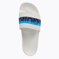 Мъжки джапанки Quiksilver Rivi Wordmark Slide white/white/blue 6