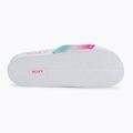 Детски джапанки ROXY Slippy Neo G 2021 white/crazy pink/turquoise 4