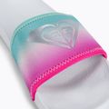 Детски джапанки ROXY Slippy Neo G 2021 white/crazy pink/turquoise 7