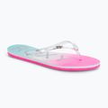 Дамски джапанки ROXY Viva Jelly 2021 white/crazy pink/turquoise