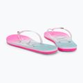 Дамски джапанки ROXY Viva Jelly 2021 white/crazy pink/turquoise 3