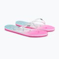 Дамски джапанки ROXY Viva Jelly 2021 white/crazy pink/turquoise 5