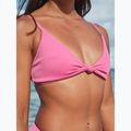 Горна част на бански костюм ROXY Love The Surf Knot 2021 pink guava 7