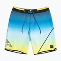 Детски къси панталони за плуване Quiksilver Surfsilk 16, синьо и жълто EQBBS03616-GDJ6