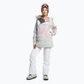 Дамско яке за сноуборд ROXY Chloe Kim Overhead gray violet marble 2