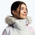 Дамско яке за сноуборд ROXY Chloe Kim Overhead gray violet marble 5