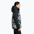 Дамско яке за сноуборд ROXY Jetty Block 2021 true black black flowers 3