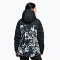 Дамско яке за сноуборд ROXY Jetty Block 2021 true black black flowers 4