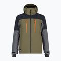 Мъжко яке за сноуборд Quiksilver Mission Plus чернозелено EQYTJ03371