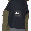 Мъжко яке за сноуборд Quiksilver Mission Plus чернозелено EQYTJ03371 4