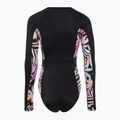 Дамски бански костюм от една част ROXY Active Onesie 2021 anthracite zebra jungle 2