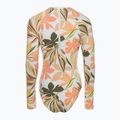 Дамски бански костюм от една част ROXY Print Mix Solid 2021 bright white subtly salty flat 2