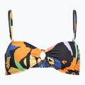ROXY Color Jam Bandeau горнище на бански антрацит flower jammin 4