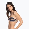 Горна част на бански костюм ROXY Into The Sun Mold Bandeau 2021 mood indigo tropical depht 6