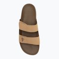Quiksilver мъжки джапанки Rivi Leather Double Adjust tan 1 5