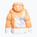 Дамско яке за сноуборд ROXY Chloe Kim Puffy mock orange 5