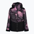 Детско яке за сноуборд ROXY Silverwinter Girl true black pansy pansy 3