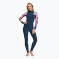 Дамски неопренов костюм за плуване ROXY 4/3 Swell Series FZ anthracite hot tropics swim ax 2