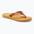 Дамски джапанки ROXY Porto Motif tan 8