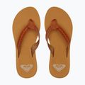 Дамски джапанки ROXY Porto Motif tan 9