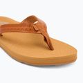 Дамски джапанки ROXY Porto Motif tan 7