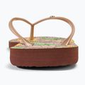 Дамски джапанки ROXY Bermuda Print brown combo 6