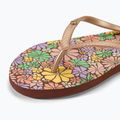 Дамски джапанки ROXY Bermuda Print brown combo 7