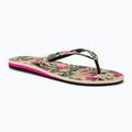 Дамски джапанки ROXY Portofino III black/pink/soft lime